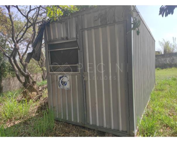 Foto de CONTAINER EM METAL  -  COM 02 JANELAS E 01 PORTA